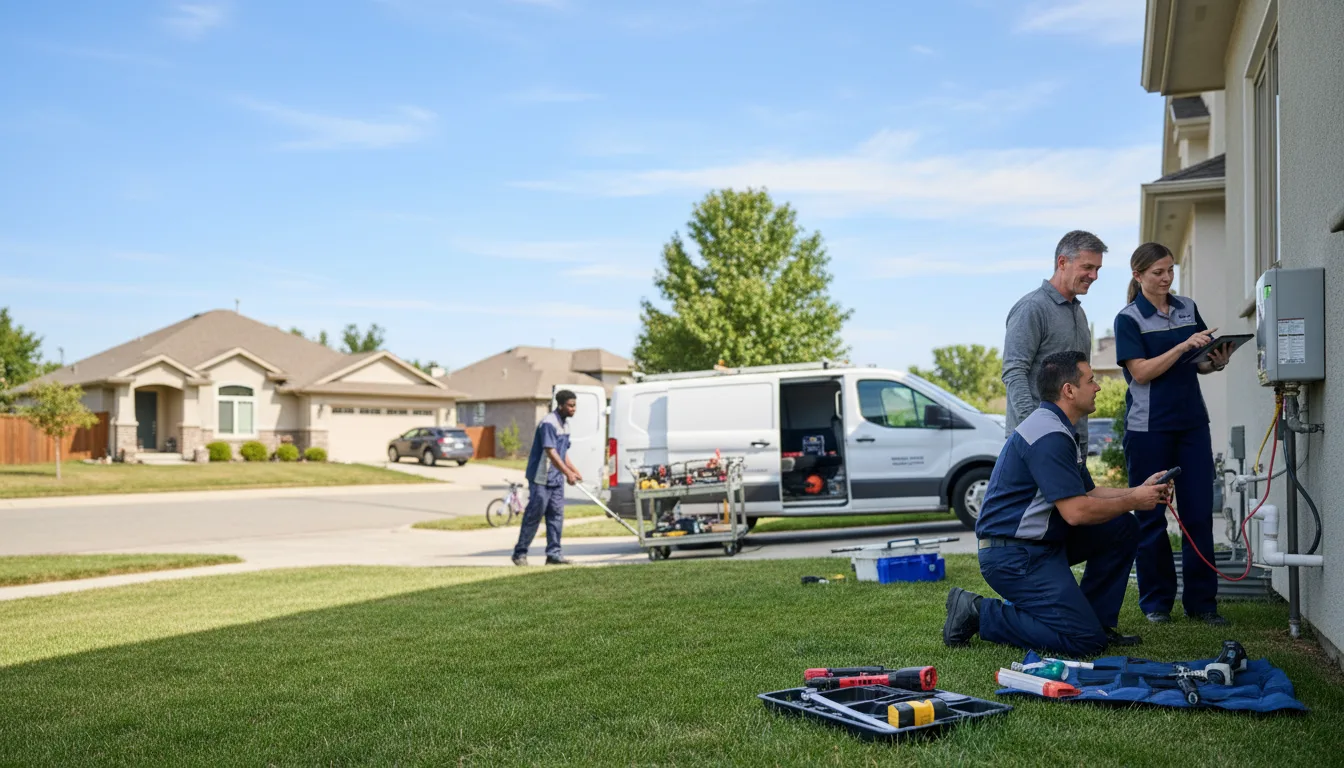 Tankless water heater service in Brandamore, PA